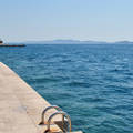 Zadar, tengerparti sétány, Horvátország