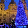 Budapest,Bazilika karácsonyi díszben