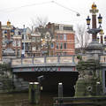 Amsterdam Holland, de blauwe brug