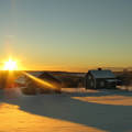 Téli naplemente, Svédország