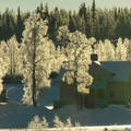 Téli napkelte, Svédország