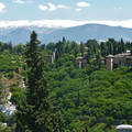 Granada Spain, La Alhambra - Sierra Nevada