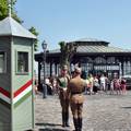 Budavár,őrségváltás a Sándor-palota előtt,sikló állomás