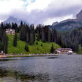 Missurina tó.Dél-Tirol.