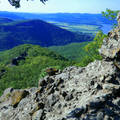 Visegrádi-hegység látképe a Vadálló-kövekről,Fotó:Szolnoki Tibor