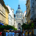Budapest-a bazilika látképe a Zrínyi utcából,Fotó:Szolnoki Tibor