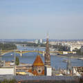 Budapest látkép a Margit híddal