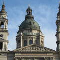 A budapesti Szent István Bazilika kupolája és tornyai