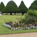 Hampton Court hátsó kert, London, Anglia