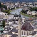 Salzburg-a város a hegyről