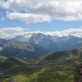 Marmolada a tavolban, az Olasz Alpokban.