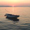 Makarska 2013  pihenő csónak