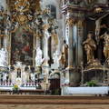 Oberammergaui templombelső,Németország