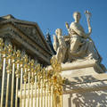 A Versailles-i palota bejárata, Franciaország