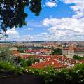 Kilátás a várból (Prága)