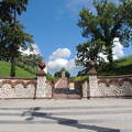 Pécs, a Zsolnay mauzóleum bejárata