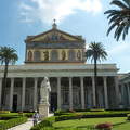 A Szent Pál székesegyház kívülről, Róma