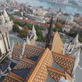 Budapest a Mátyás templom tornyából