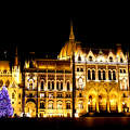 Parlament, Kossuth tér, karácsonyfa