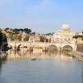 Olaszország, Róma - Angyalhíd és a Szent Péter-bazilika