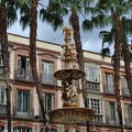 Plaza de la Constitución Málaga, Andalúcía, Spanyolország