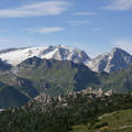 Marmolada hegyseg az Olasz Alpokban.