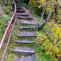 ősz, korlát, lépcső, magyarország