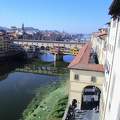 Firenze - Ponte Vecchio - Uffizi képtárból nézve