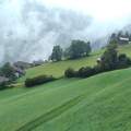 Tiroli ködös tájkép