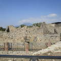 Pompeii - háttérben a Vezúv