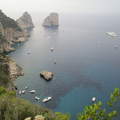 Kilátás Capri tetejéről