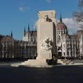 Budapest,Kossuth tér az új emlékművel