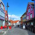 Egyetlen színes utca Stavangerben