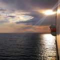 Napnyugta a Jón-tengeren