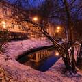Hajnali havazás, tükröződés - Balatonfűzfő Város Háza