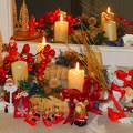 Advent második vasárnapja, Mikulás, csoki, gyertya, dekoráció.