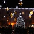 Karácsonyi fények Székesfehérváron.