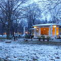 Hajnali fények az Erzsébet parkban, Balatonalmádi