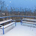 Hó esett... kék órában - Balatonfűzfő