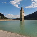 Reschen tó Olaszország