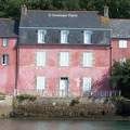 Maison rose à Séné - Morbihan - France