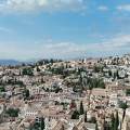Granada látkép az Alhamrából