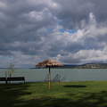 Balatonfűzfő Fövenyfürdő strand.