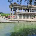 Kína - Peking Nyári Palota Márvány hajó