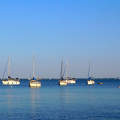 hajó, kikötő, balatonalmádi