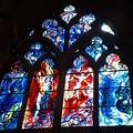 Chagall által tervezett ablak, metzi katedrális