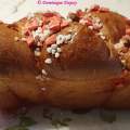Brioche aux pralines roses