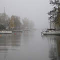 November, Balatonfűzfő, köd