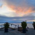 Balatonalmádi, felhők ölelésében.