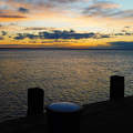 Balaton, Almádi, Napkelte